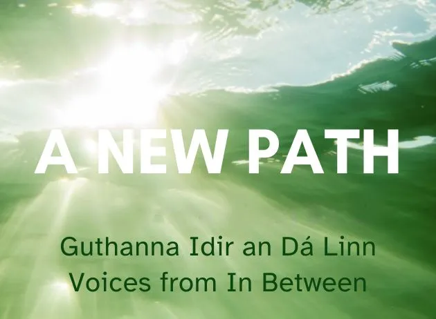 Sunlight shines through water: "A New Path" at Siamsa Tíre theatre Tralee. Book tickets now.