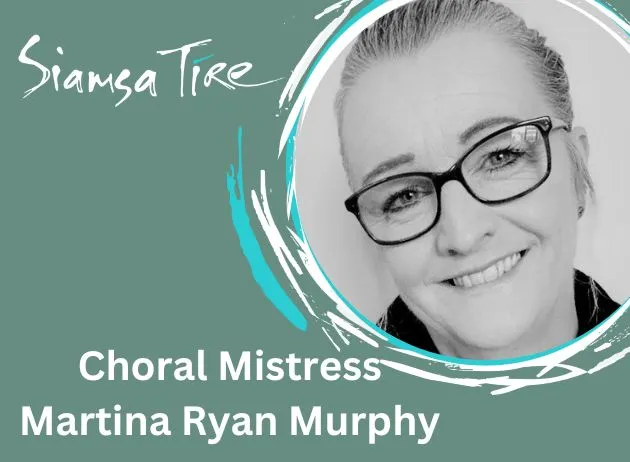 Image of Martina-Ryan-Murphy Choral Mistress at Siamsa Tíre Theatre, Tralee, Co. Kerry. Ireland.