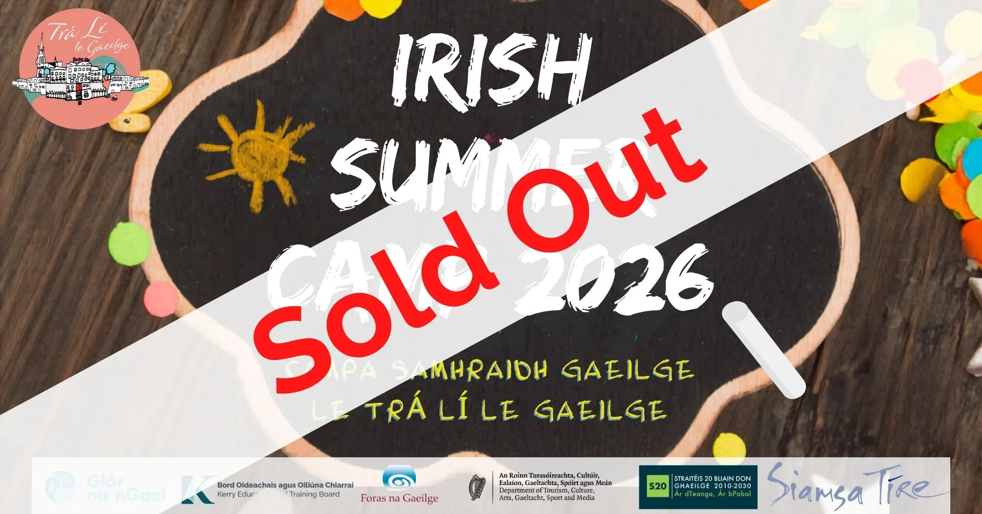 20th-22nd July: Campa Samhraidh Gaeilge le Trá Lí le Gaeilge