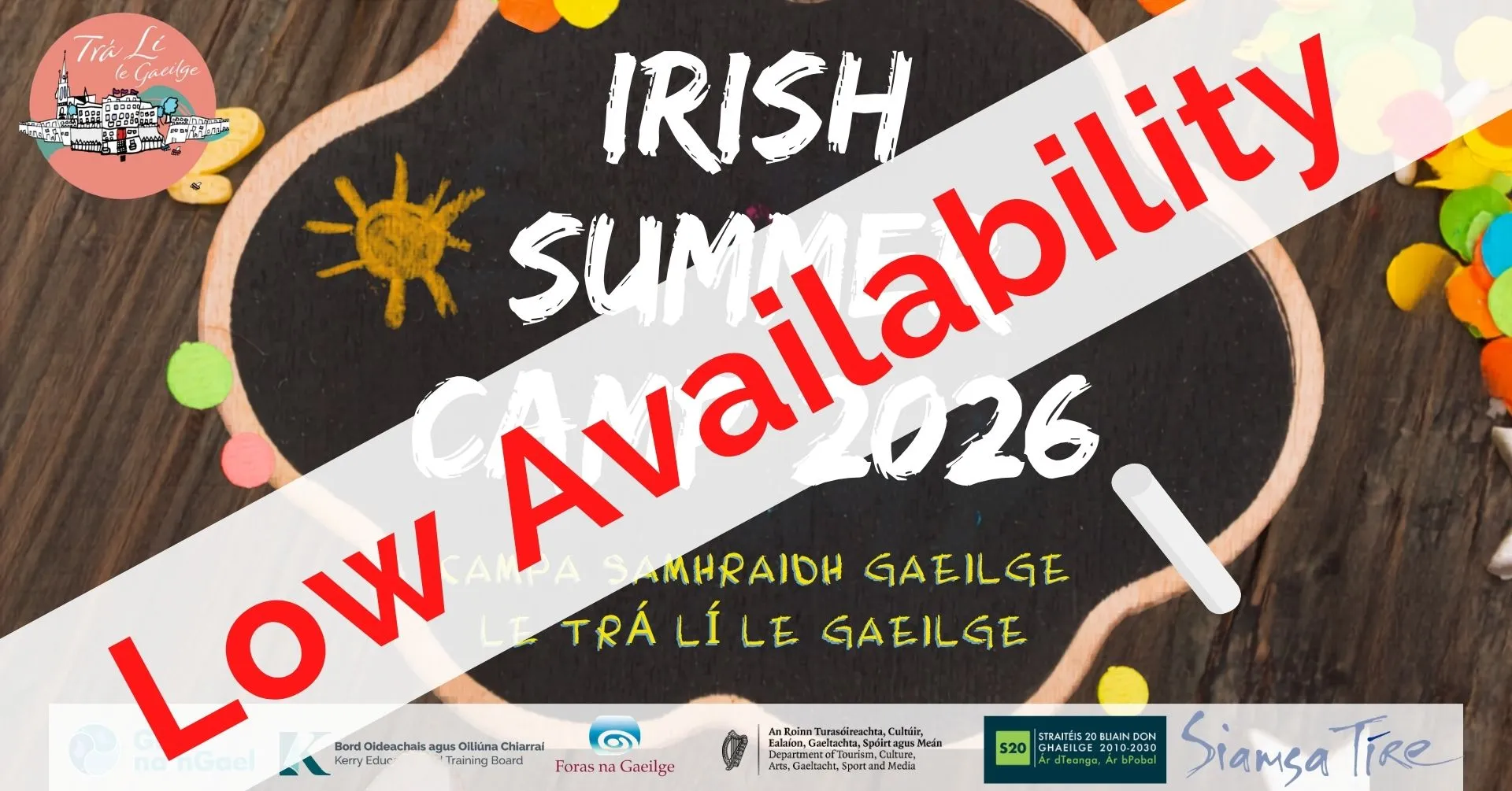 23rd-25th July: Campa Samhraidh Gaeilge le Trá Lí le Gaeilge