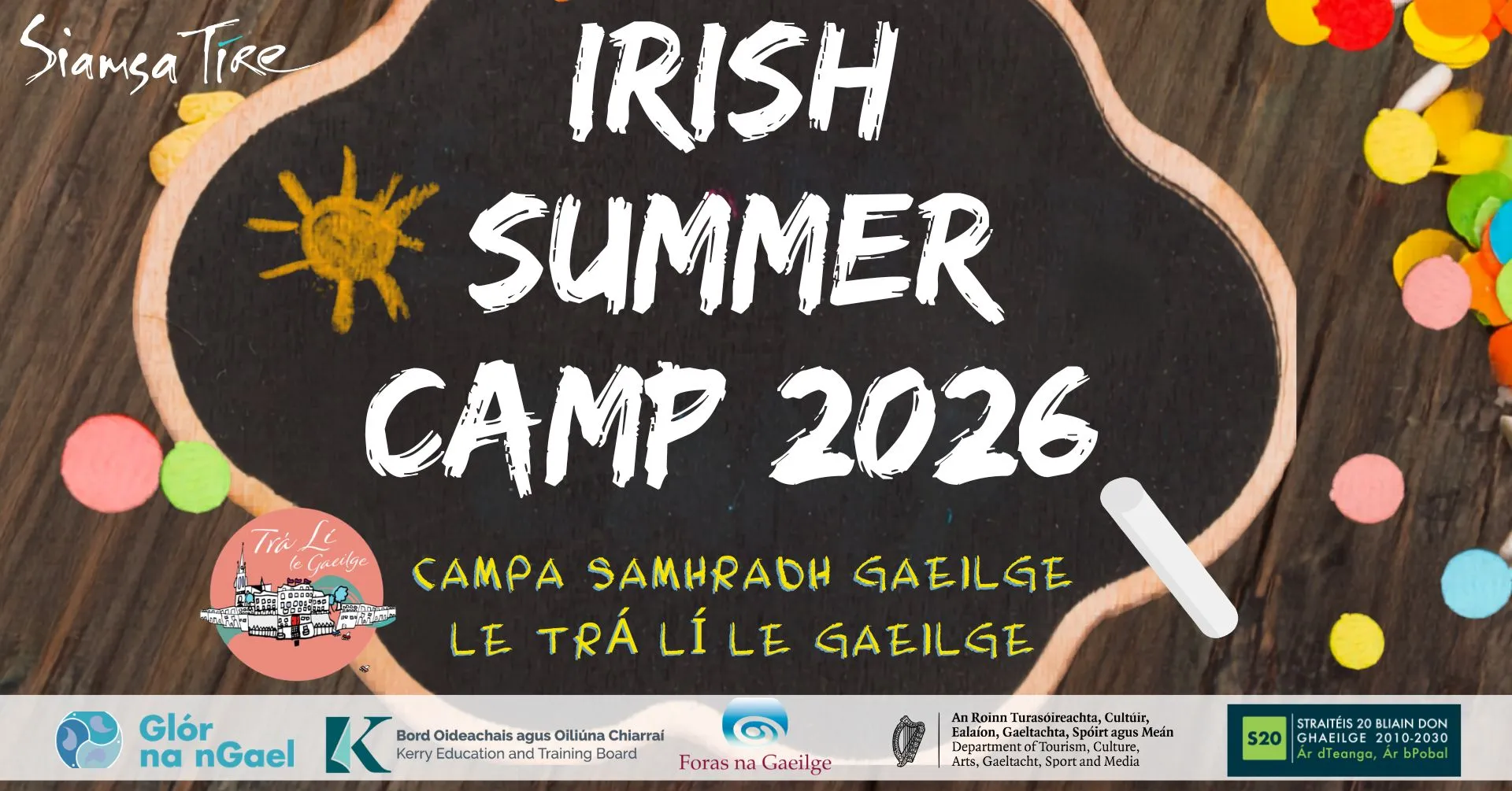 23rd-25th July: Campa Samhraidh Gaeilge le Trá Lí le Gaeilge