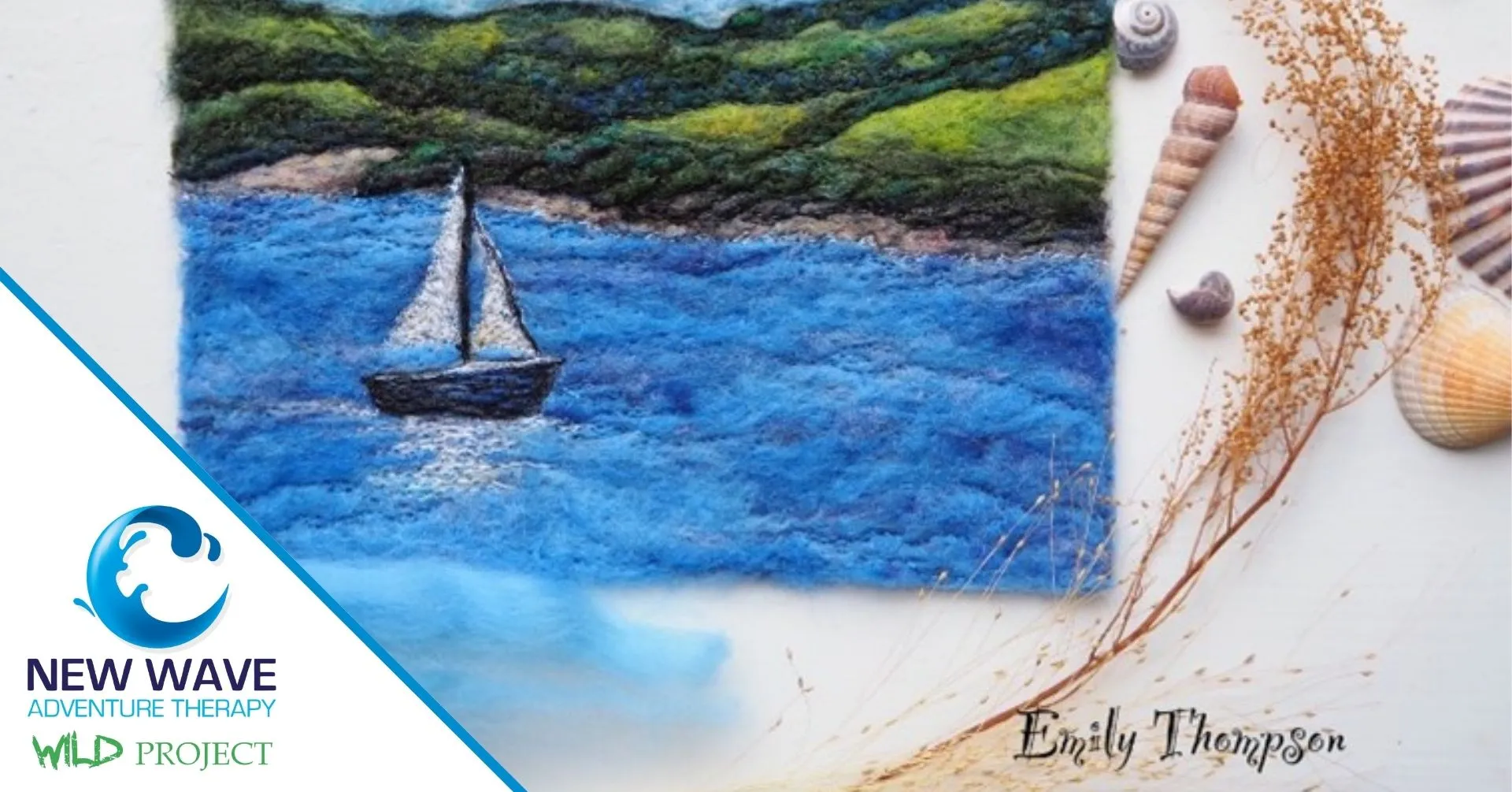Needle Felting Workshop (12yrs+) – Create a ‘wool painting’ with Emily Thompson