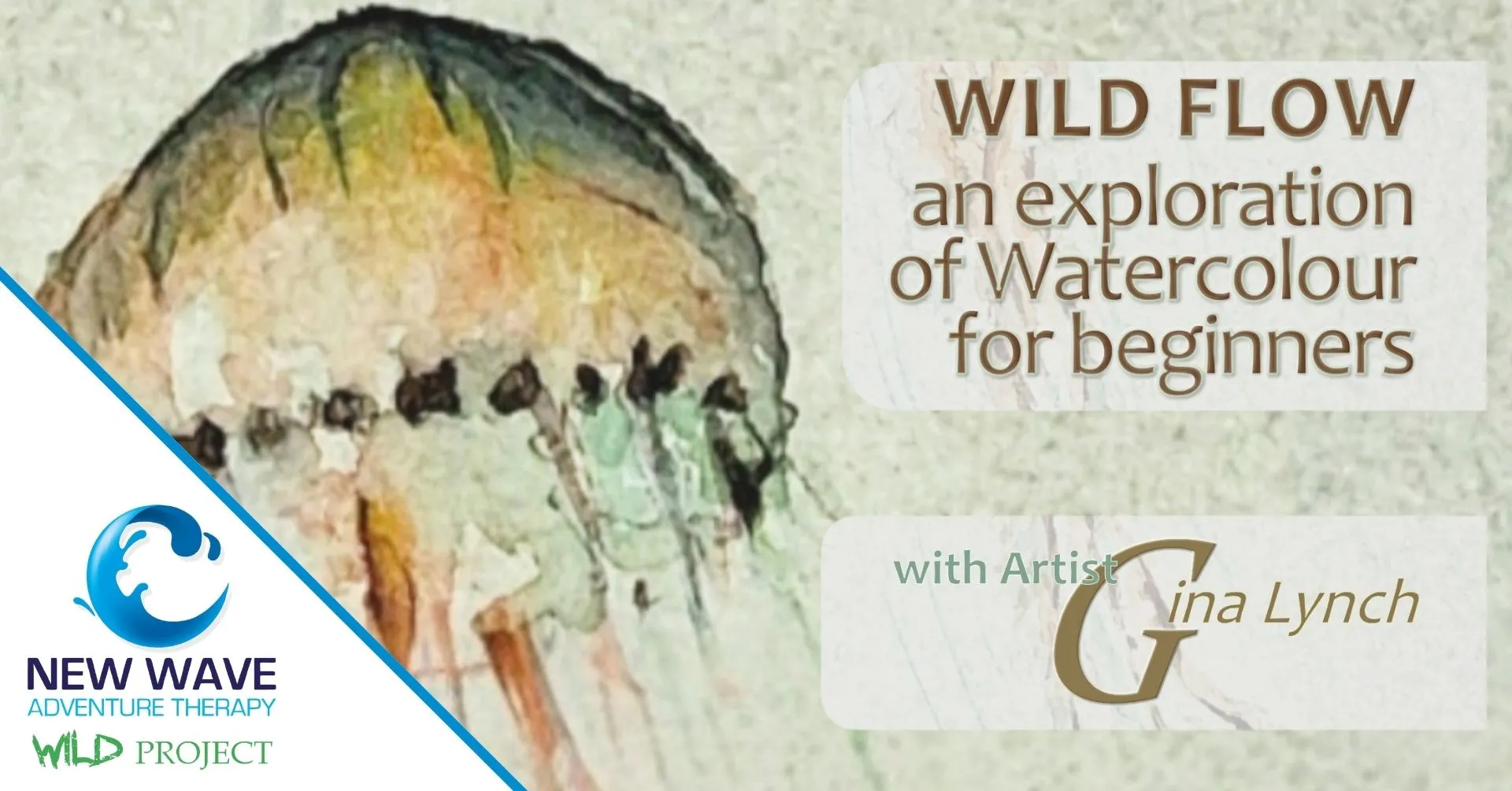 18th-19th June – Watercolour for Beginners with Artist Gina Lynch