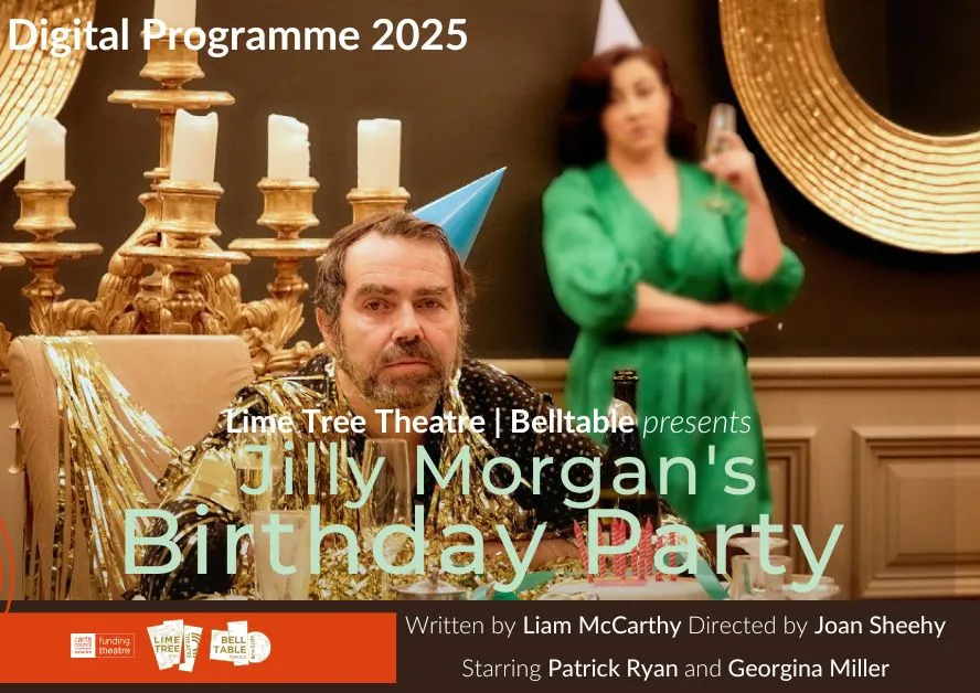 ***Image of a man and woman at a a party looking depressed