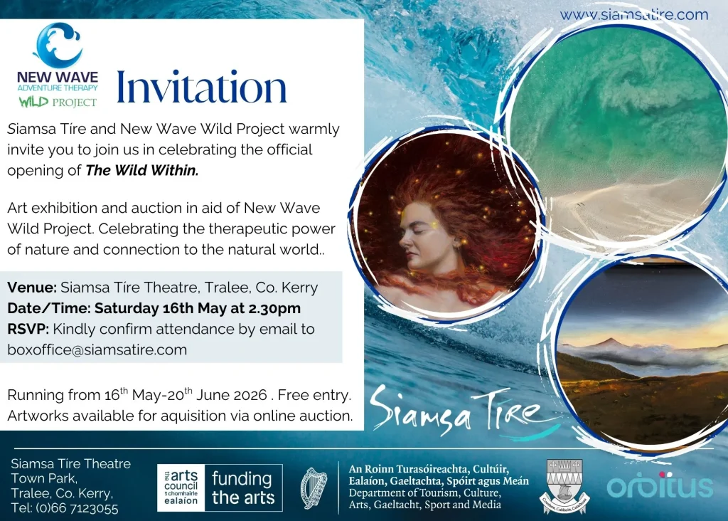 ***Invite to an art exhibition titled The Wild Within ()