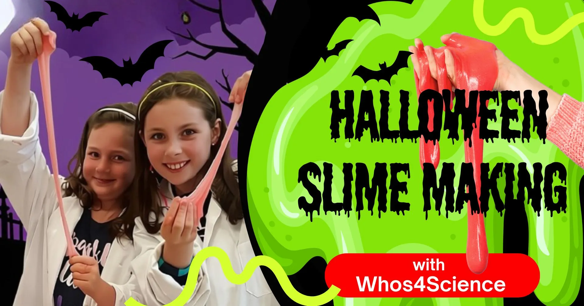 Slime Workshop – Halloween Science with Whos4Science