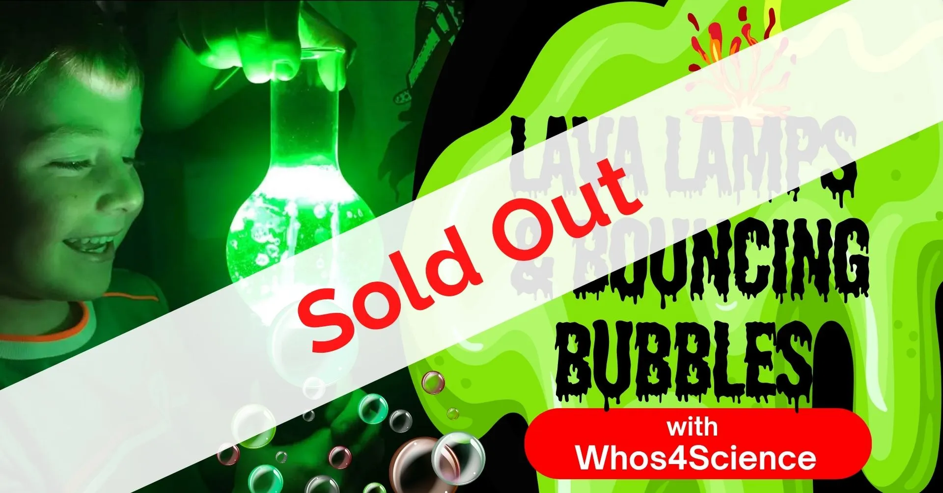 Lava Lamps & Bubbles Workshop – Halloween Science with Whos4Science