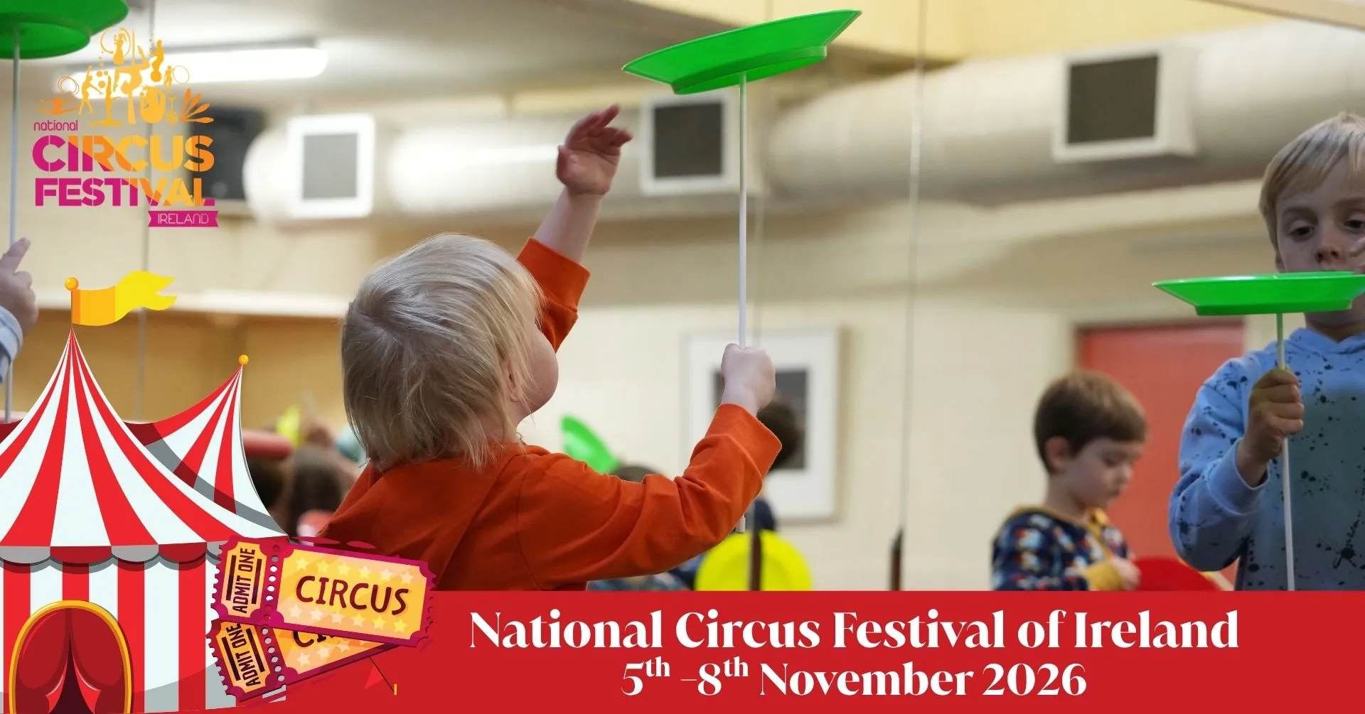 Children’s Circus Workshops – National Circus Festival of Ireland 2026