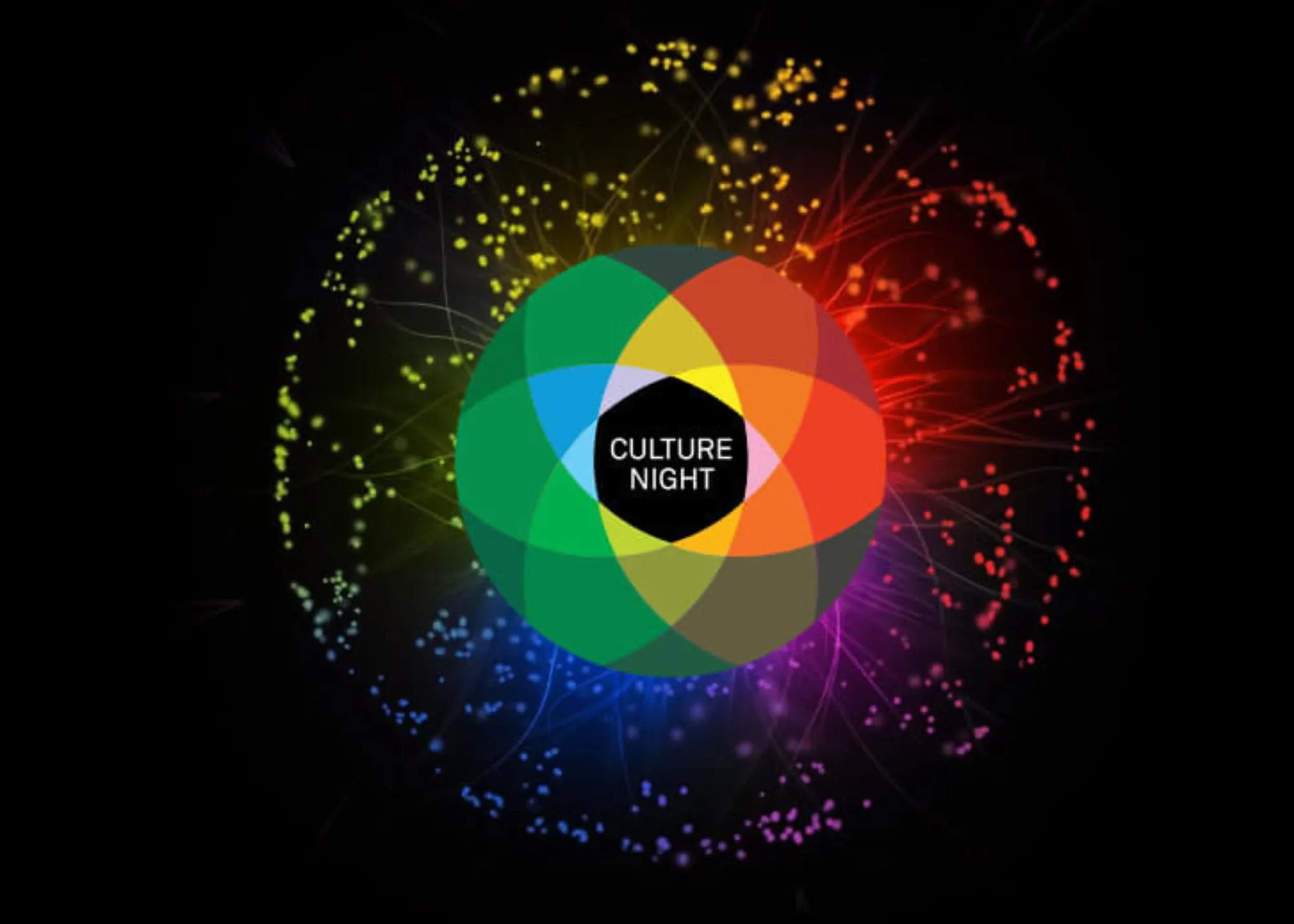 Colourful logo. Text "Culture Night"